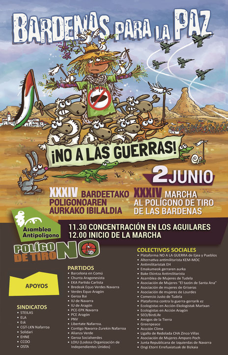 XXXIV Marcha al Polígono de Tiro de las Bardenas 2024
