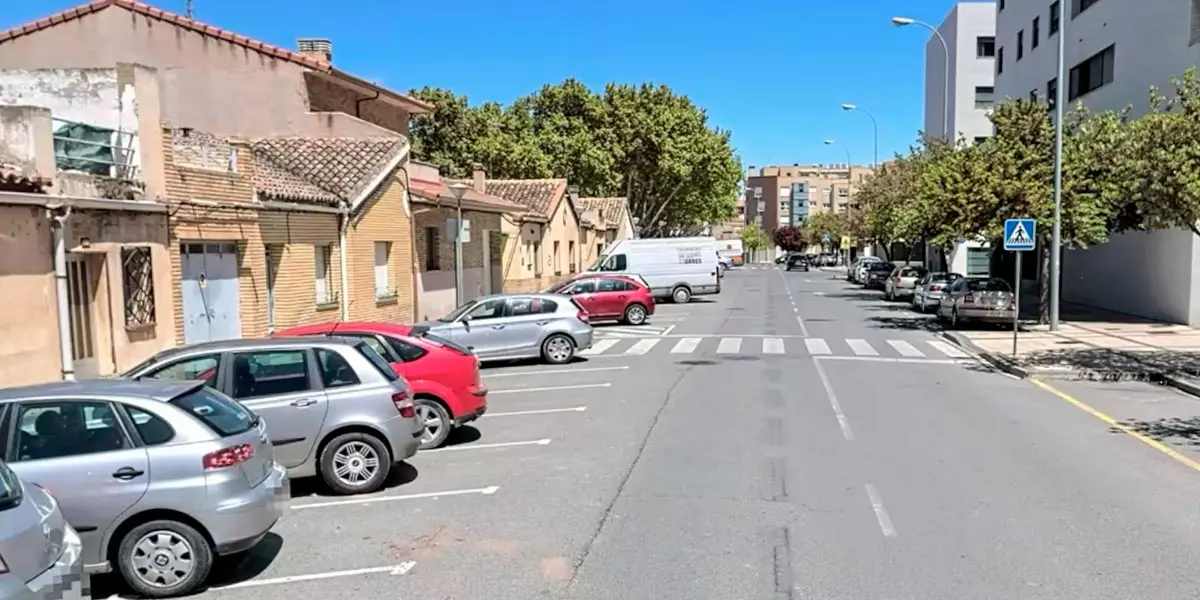 Calle R&iacute;o de la Cuesta en Tudela