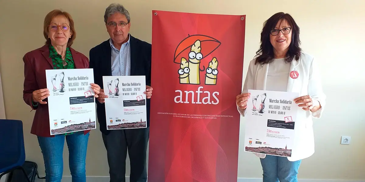 Bajo el lema &lsquo;Tus pasos son nuestra fuerza&rsquo; la Marcha Solidaria en beneficio de ANFAS se llevar&aacute; a cabo el 18 de mayo