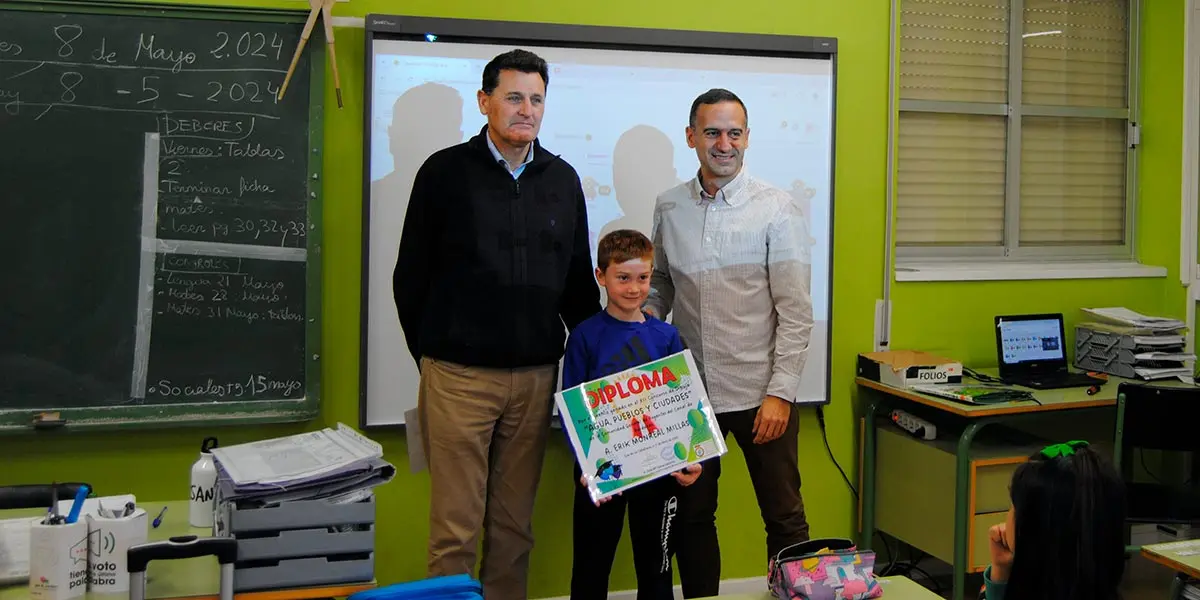 Entrega de premios en el Colegio P&uacute;blico Ferrer y Racaj de Ejea de los Caballeros