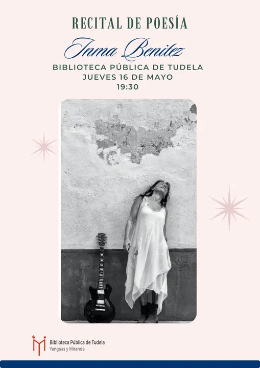 Recital de poes&iacute;a en Tudela con Inma Ben&iacute;tez