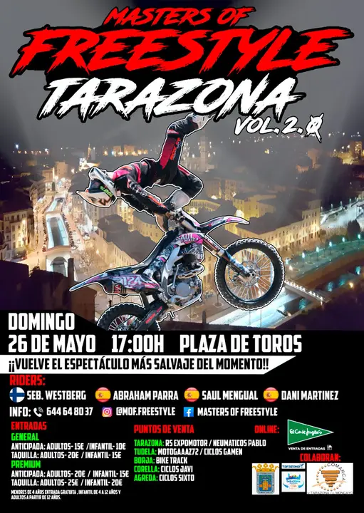 II Masters of Freestyle 2024 en Tarazona