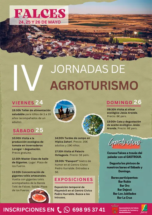 IV Jornadas de Agroturismo 2024 en Falces