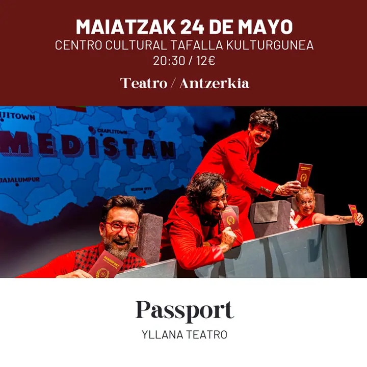 Teatro en Tafalla &lsquo;Passport&rsquo;