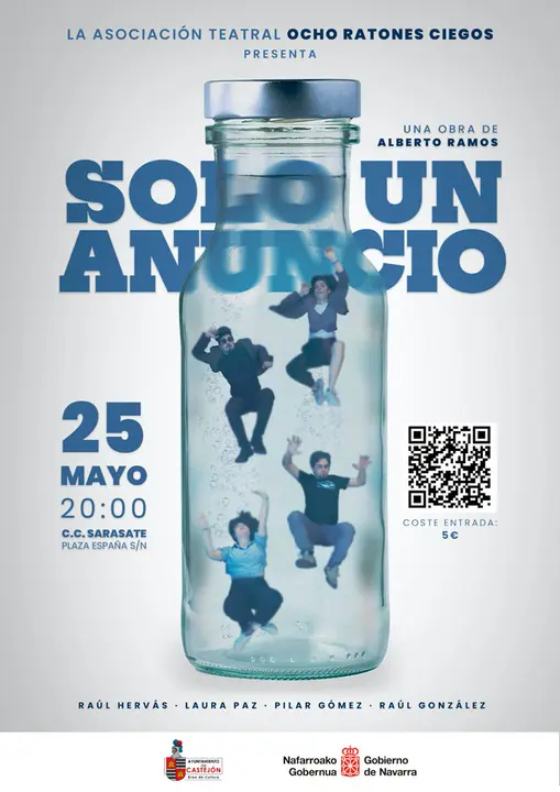 Teatro en Castej&oacute;n &lsquo;Solo un anuncio&rsquo;