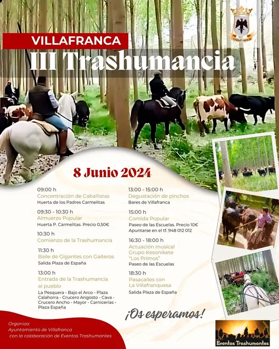 III Trashumancia 2024 en Villafranca