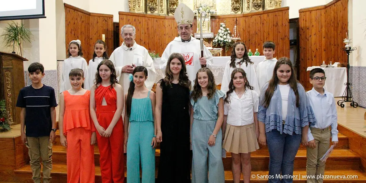 Nueve ni&ntilde;os de Murchante recibieron el sacramento de la Confirmaci&oacute;n
