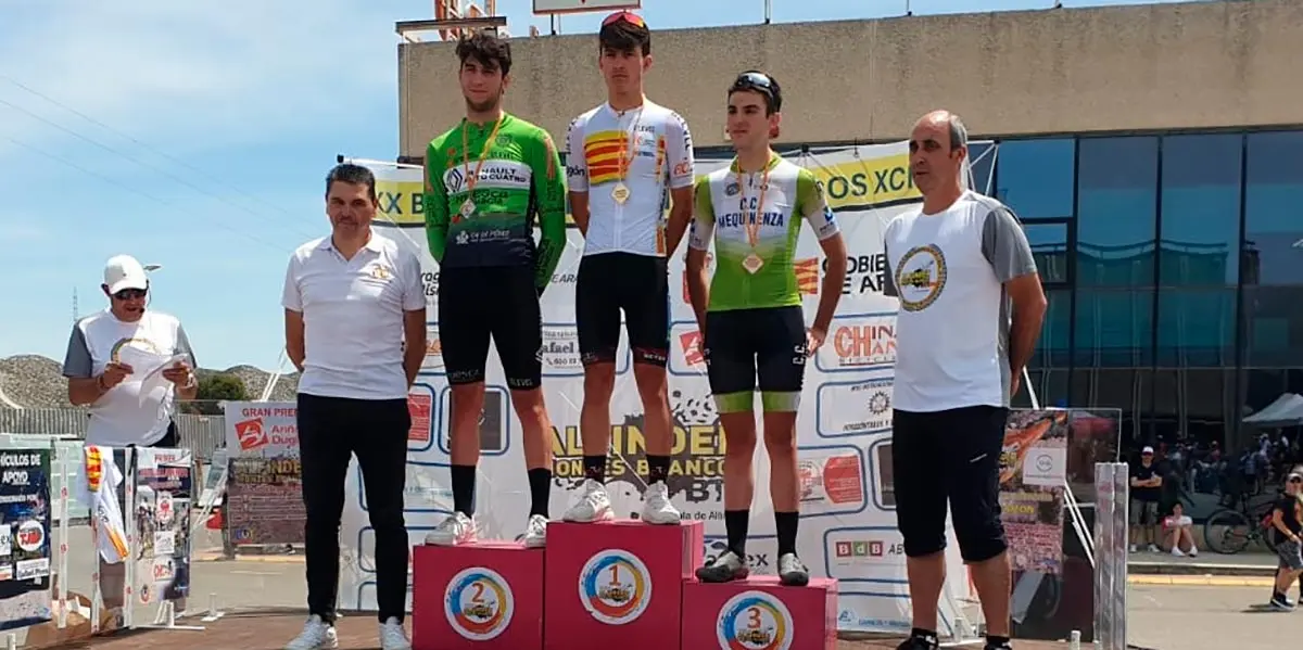 C&eacute;sar Gonz&aacute;lez, del equipo Impotusa se proclam&oacute; Campe&oacute;n de Arag&oacute;n sub23 de XCM