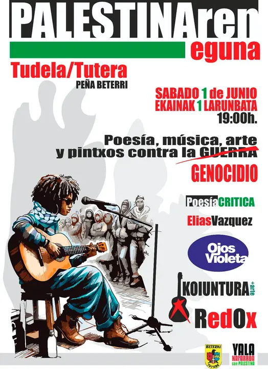 D&iacute;a por Palestina 2024 en Tudela