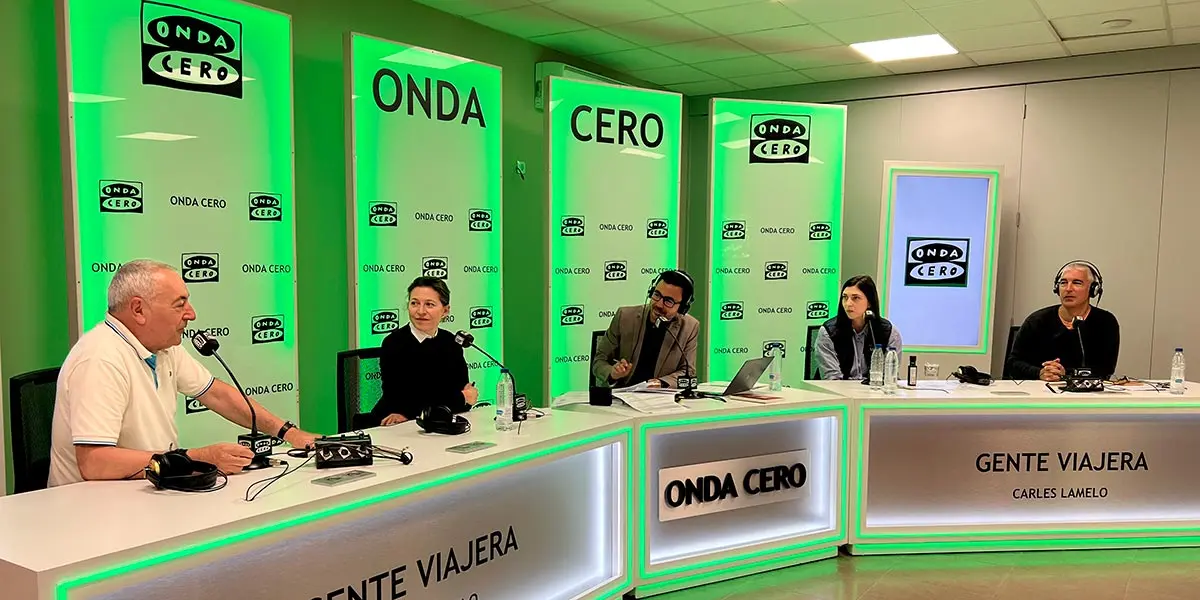 Emisi&oacute;n del programa Gente Viajera de Onda Cero en Sendaviva