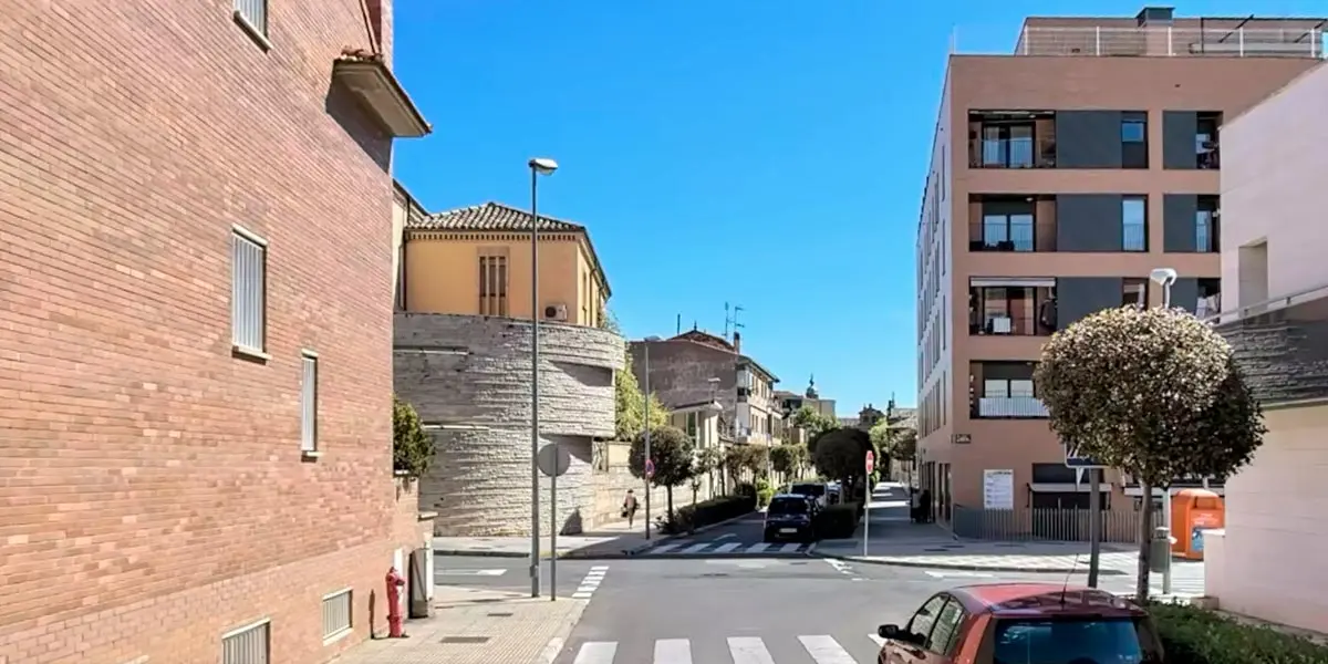Paseo de Capuchinas en Tudela