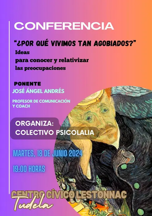 Conferencia en Tudela &lsquo;&iquest;Por qu&eacute; vivimos tan agobiados &rsquo;
