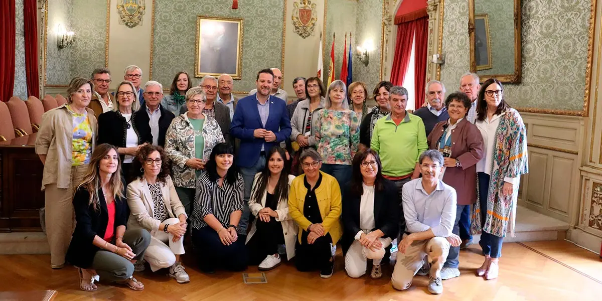 Firma de convenios entre el Ayuntamiento de Tudela y entidades sociales
