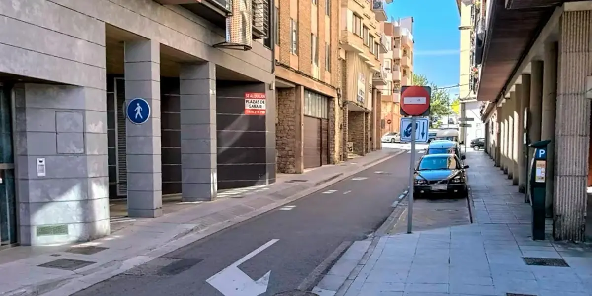 Calle Ugarte en Tudela