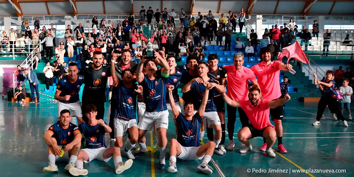 Consecuci&oacute;n de la Copa Navarra Tercera Divisi&oacute;n de F&uacute;tbol Sala por parte del Senior Masculino GCH Garbayo Chivite Cintru&eacute;nigo FS