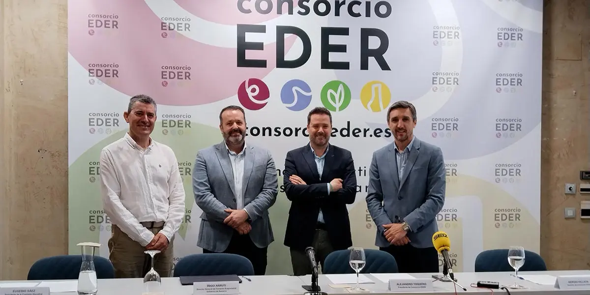 Consorcio Eder desarrollar&aacute; ocho proyectos de la Estrategia Comarcal de Especializaci&oacute;n Inteligente Ribera Navarra con una inversi&oacute;n de 265.600 euros
