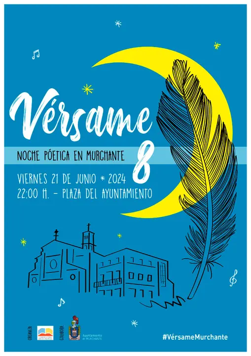 VIII Noche po&eacute;tica 'V&eacute;rsame' 2024 en Murchante