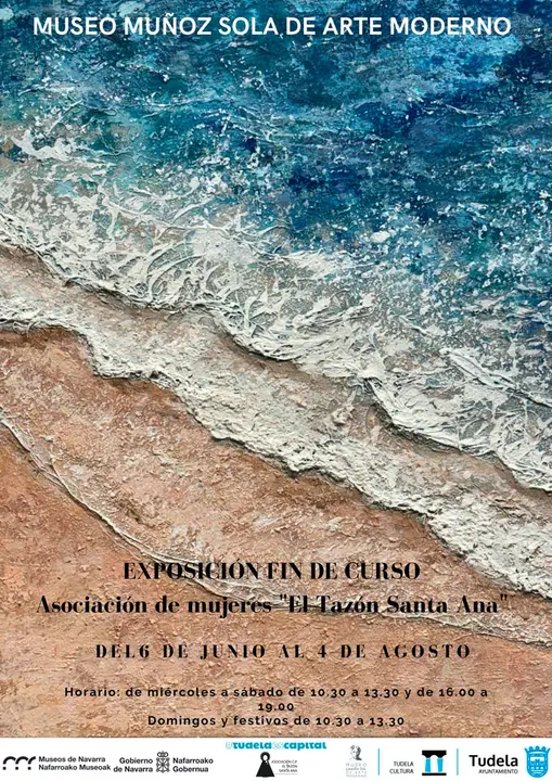 Exposici&oacute;n en Tudela con los trabajos de fin de&nbsp;curso de la Asociaci&oacute;n de Mujeres El Taz&oacute;n&nbsp;Santa Ana