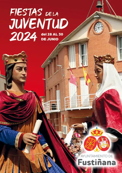 Programa de las Fiestas de la juventud 2024 en Fusti&ntilde;ana