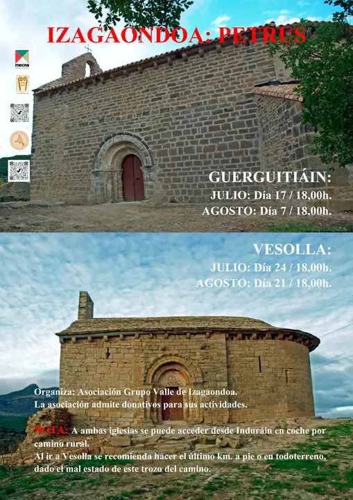 Visitas guiadas a las iglesias rom&aacute;nicas de la Escuela Petrus