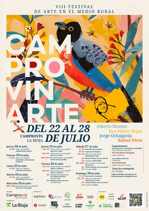 VIII Festival de arte en el medio rural &lsquo;Camprovinarte&rsquo; 2024 en Camprov&iacute;n