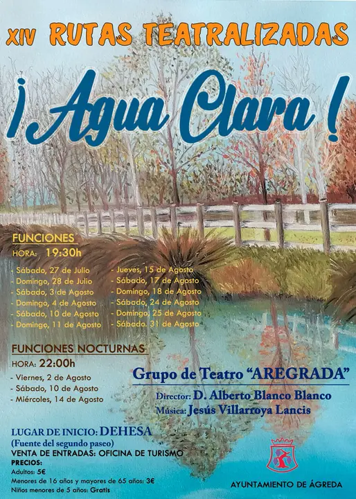 XIV Rutas teatralizadas &lsquo;&iexcl;Agua Clara!&rsquo; 2024 en &Aacute;greda