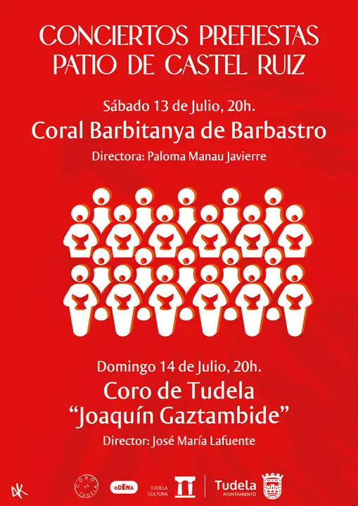 Conciertos prefiestas en Tudela del Coro de Tudela &lsquo;Joaqu&iacute;n Gaztambide&rsquo;