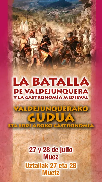 La Batalla de Valdejunquera y la Gastronom&iacute;a Medieval 2024 en Muez