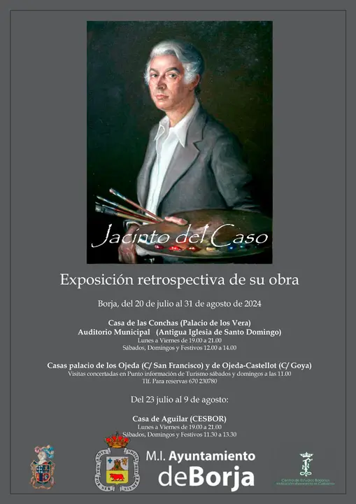 Exposici&oacute;n retrospectiva en Borja de la obra de Jacinto del Caso