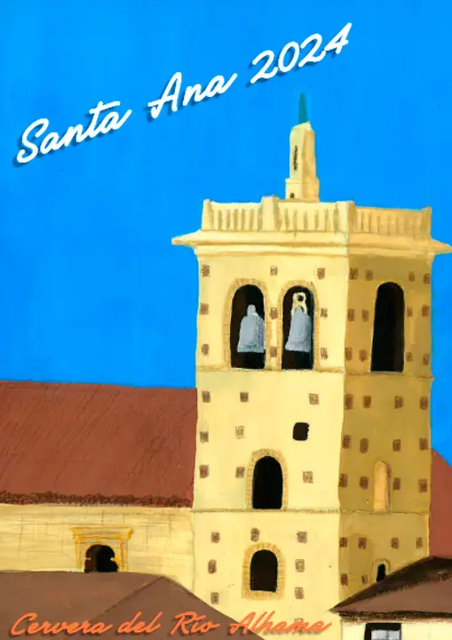 Programa de las Fiestas patronales en honor a Santa Ana 2024 en Cervera del R&iacute;o Alhama