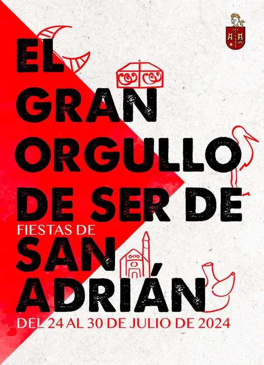 Programa de las Fiestas patronales en honor a las Santas Reliquias 2024 en San Adri&aacute;n