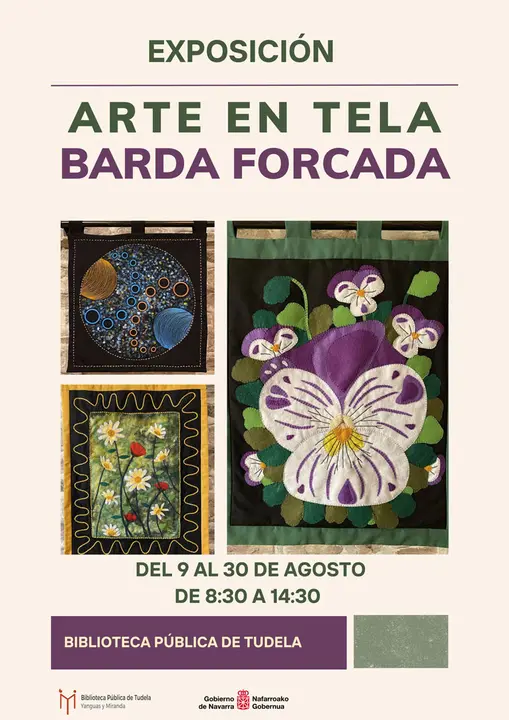Exposici&oacute;n en Tudela &lsquo;Arte en tela&rsquo; de Barda Forcada