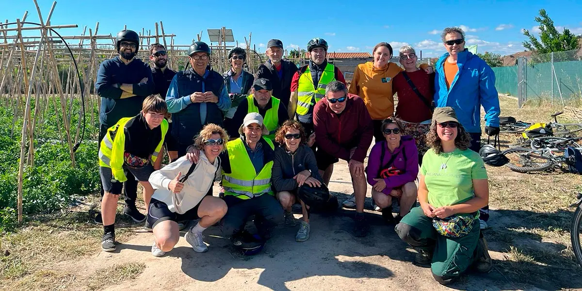 Ekoplan CPAEN, Recicleta Ribera y Biela y Tierra en un huerto ecol&oacute;gico
