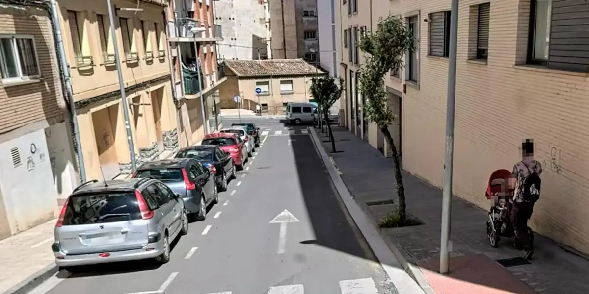Calle Torre Monreal en Tudela
