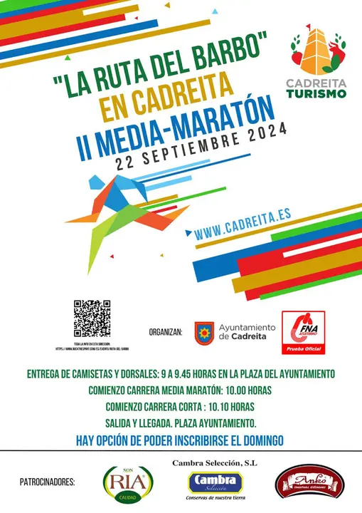 II Media marat&oacute;n &lsquo;La Ruta del Barbo&rsquo; 2024 en Cadreita