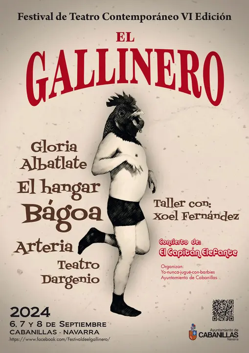 VI Festival de Teatro Contempor&aacute;neo &lsquo;El Gallinero&rsquo; 2024 en Cabanillas