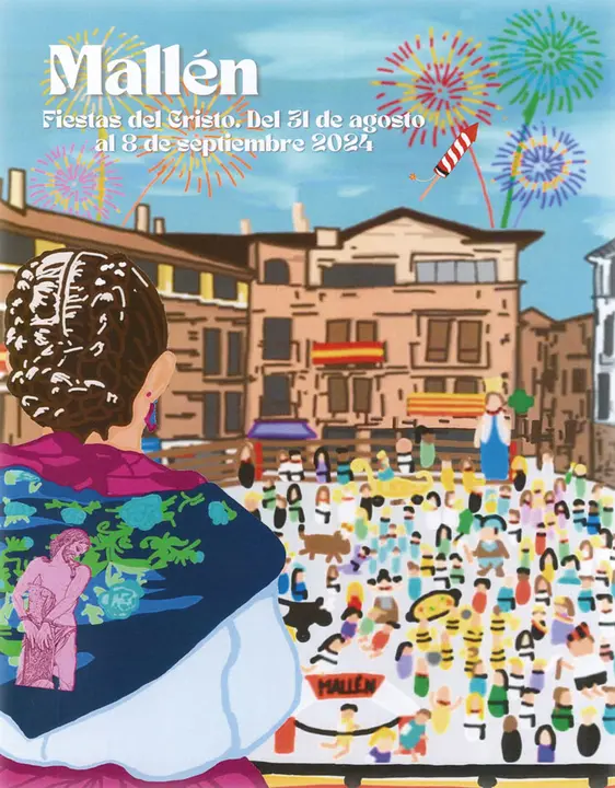 Programa de las Fiestas patronales en honor al Santo Cristo de la Columna 2024 en Mall&eacute;n