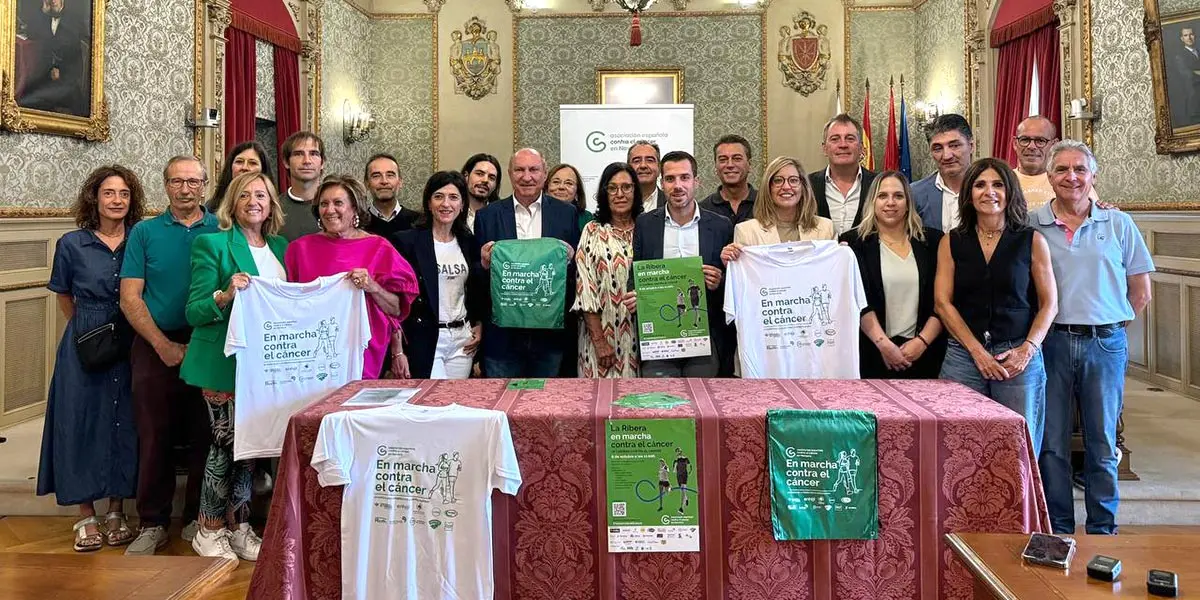Presentaci&oacute;n VII Marcha Contra el C&aacute;ncer en la Ribera