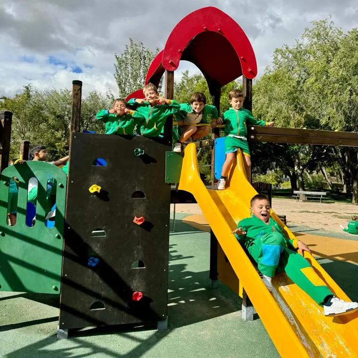 Alumnos de 2&ordm; de la ESO en el parque Padre Bazt&aacute;n