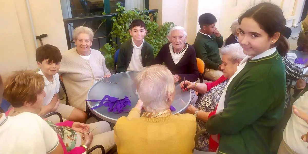 Jornada intergeneracional de sensibilizaci&oacute;n con el Alzheimer en la residencia Nuestra Se&ntilde;ora de Gracia de Tudela 3