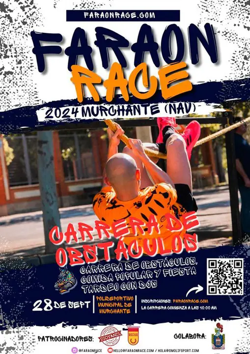 Carrera de obst&aacute;culos Faraon Race 2024 en Murchante