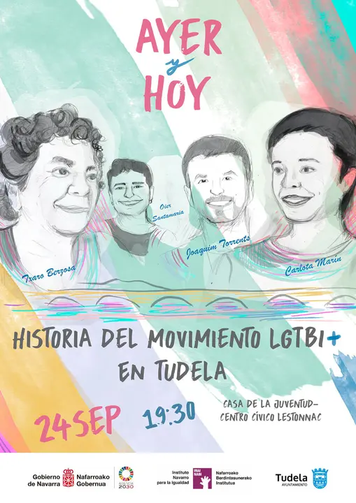 Encuentro en Tudela &lsquo;Ayer y hoy Historia del movimiento LGTBI+ en Tudela&rsquo;