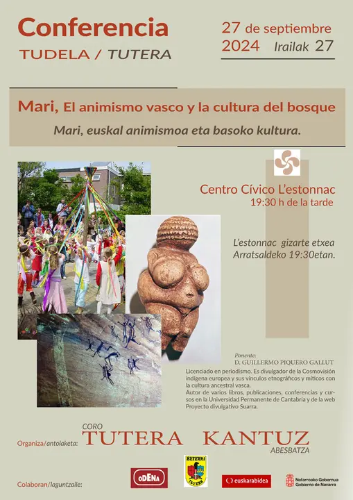 Conferencia en Tudela &lsquo;Mari, el animismo vasco y la cultura del bosque&rsquo;