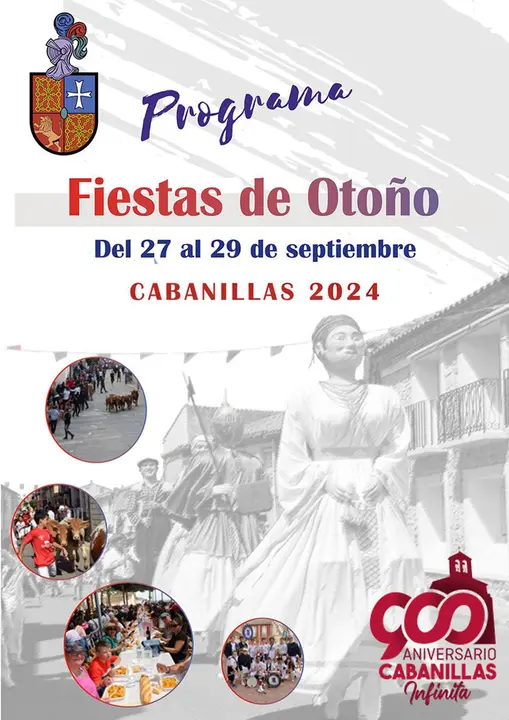 Programa de las Fiestas de Oto&ntilde;o 2024 en Cabanillas