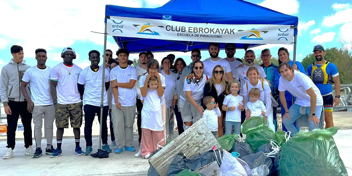 Grupo Enhol y Ebrokayak organizan la II edici&oacute;n de la jornada de limpieza en el R&iacute;o Ebro.jpeg