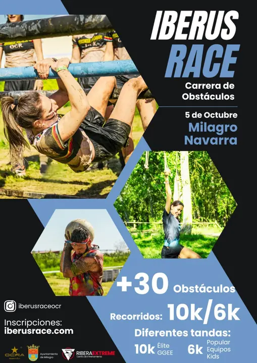 Carrera de obst&aacute;culos Iberus Race 2024 en Milagro