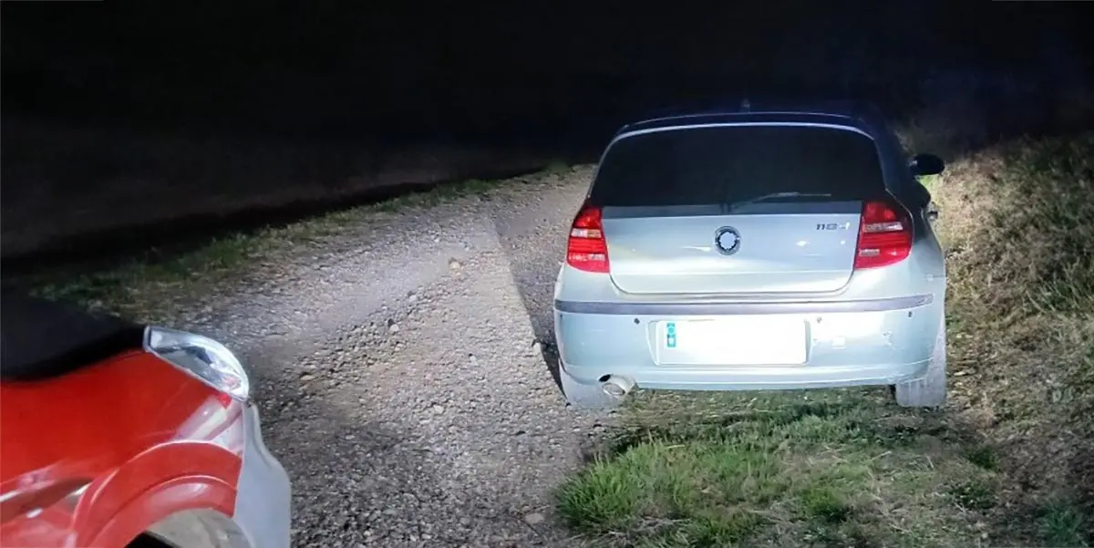 Veh&iacute;culo implicado en el robo con fuerza
