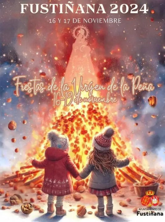 Programa de las Fiestas en honor de la Virgen de la Pe&ntilde;a 2024 en Fusti&ntilde;ana