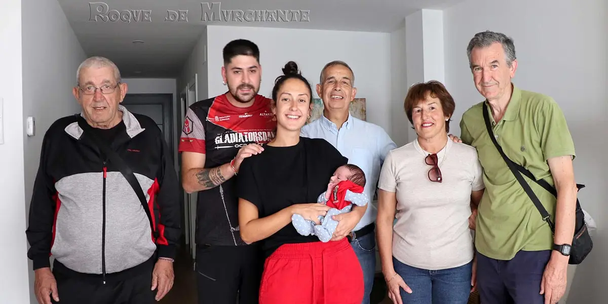 Reci&eacute;n nacido con el nombre de Roque