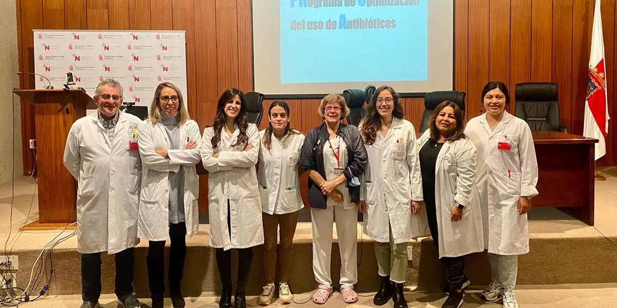 El &Aacute;rea de Salud de Tudela, primera &aacute;rea del pa&iacute;s en certificar sus Programas de Optimizaci&oacute;n de Uso de Antibi&oacute;ticos (PROA)
